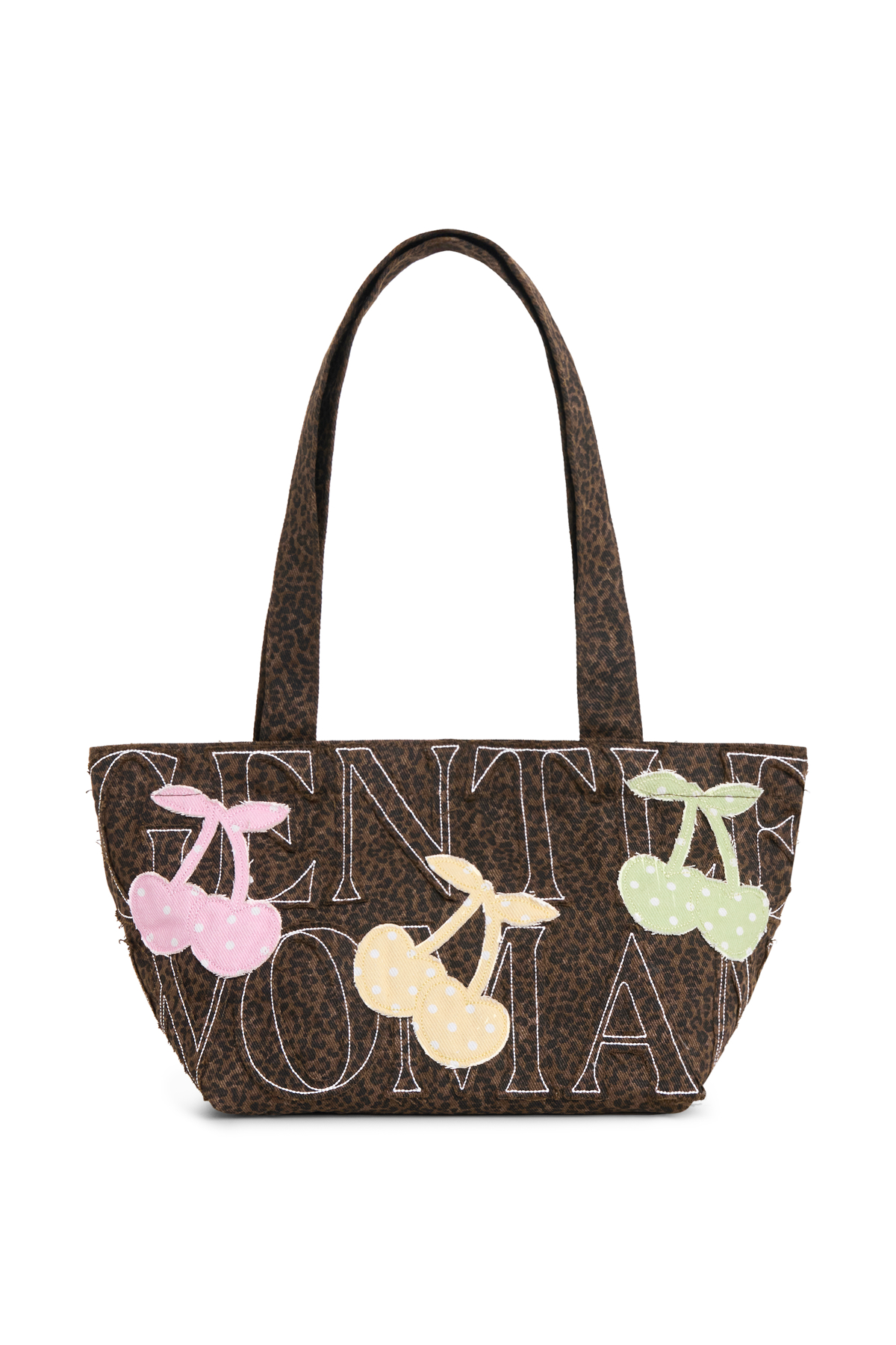 CHERRY ATHLETIC SHOULDER BAG : BROWN - GW27776