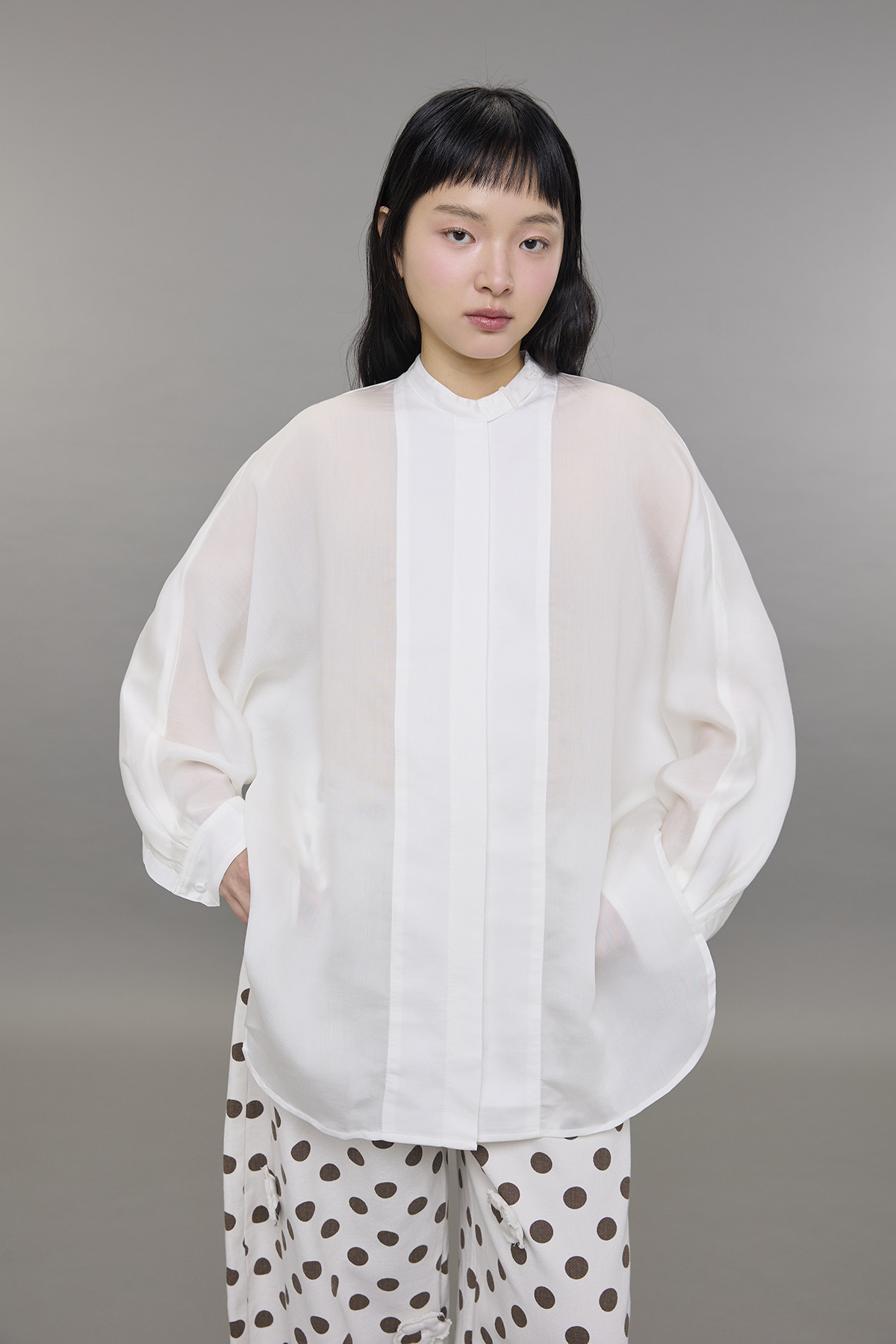 Classic Pintuck Shirt - GW27535