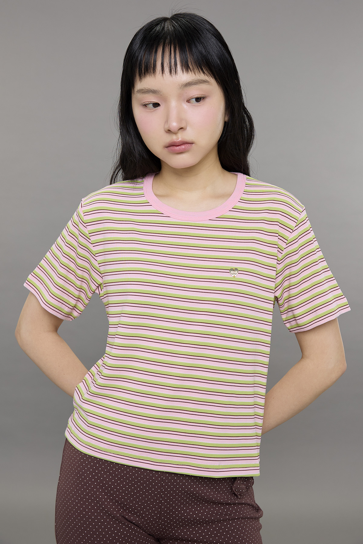 Charmed Stripe Tee - GW28268