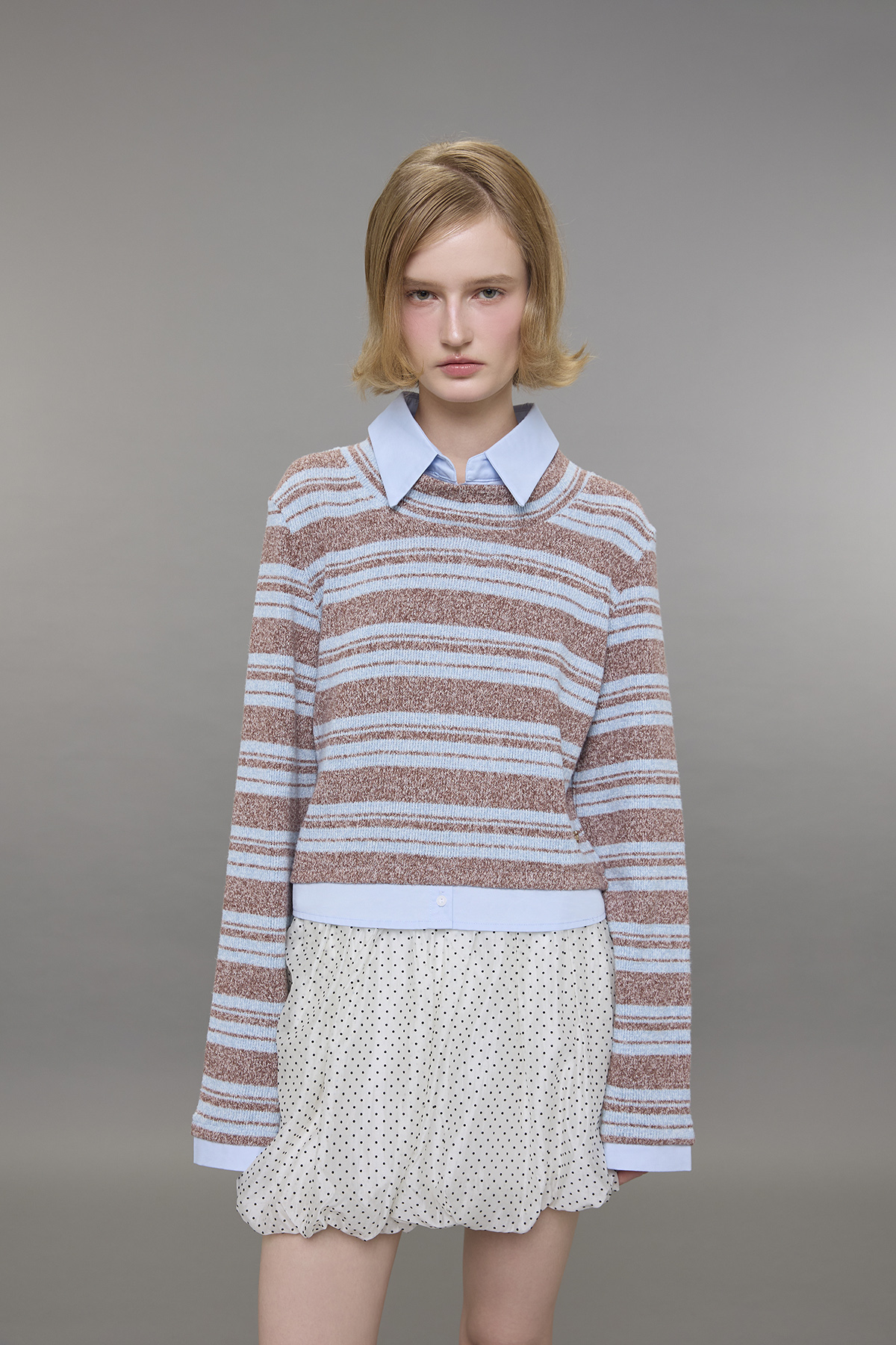 Driftwood Knit Long Sleeve Top - GW27562