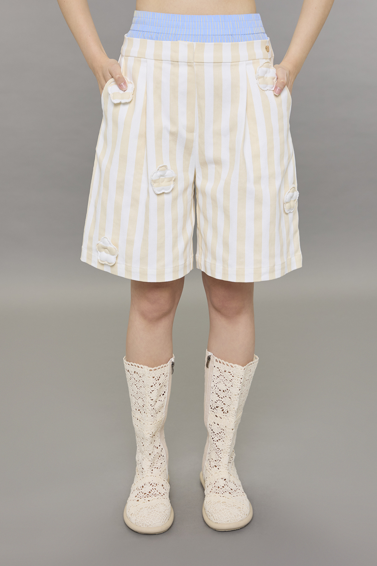 Soft Geometry Shorts - GW27528