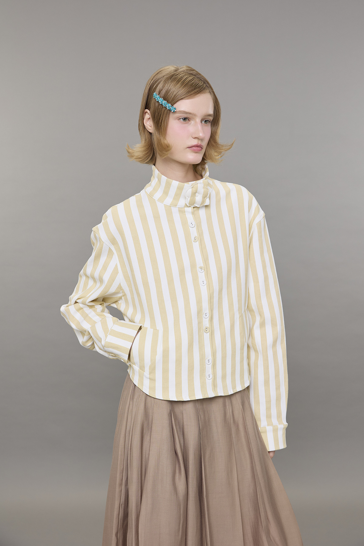 Lemonade Stripe Jacket - GW27560