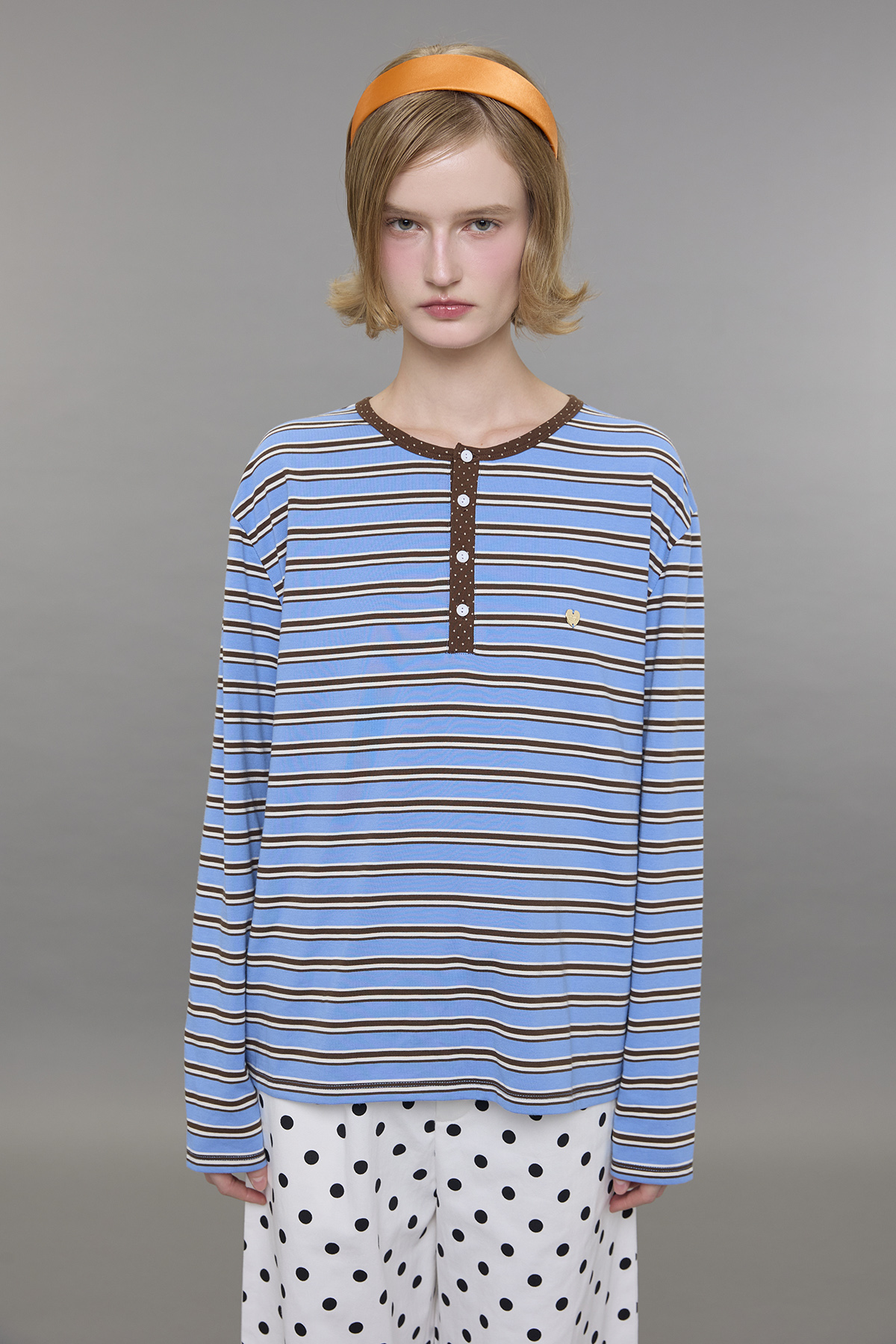 Breton Sky Longsleeve Top - GW28271
