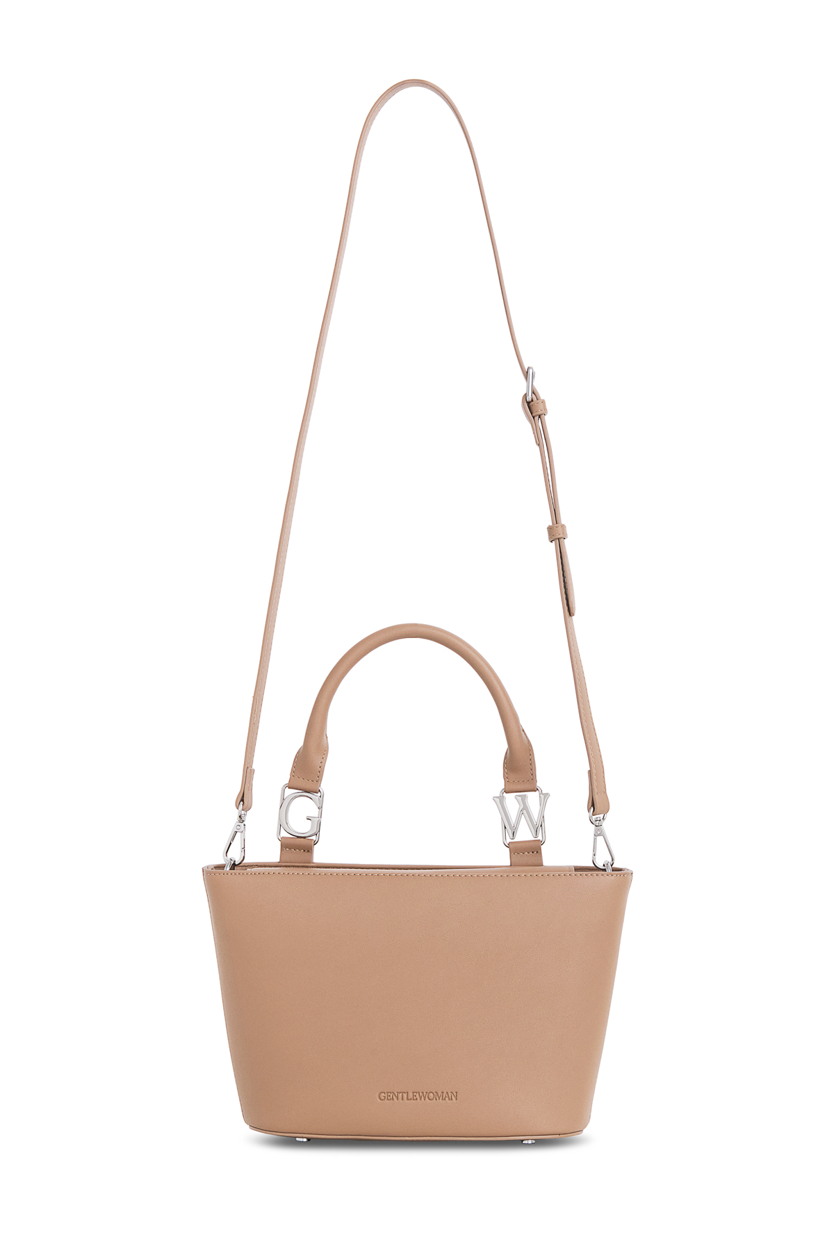BUCKET POISE SHOULDER BAG : BROWN - GW27841