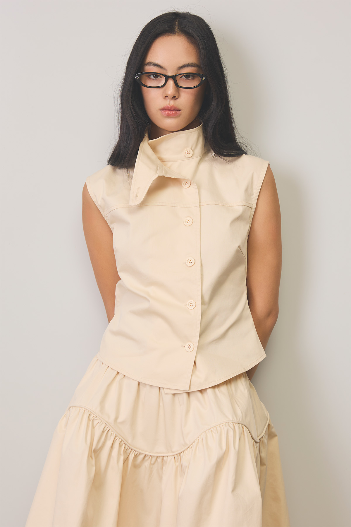 Louvre Sleeveless Top - GW27909