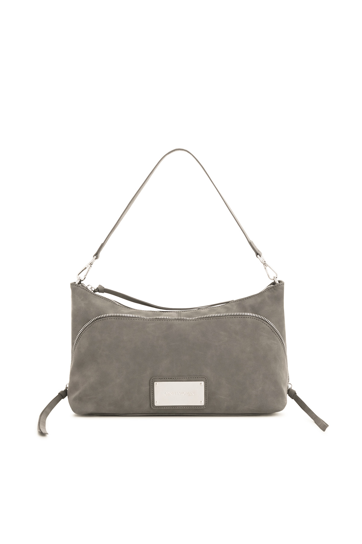 TENDRE DRAPE SHOULDER BAG : GREY - GW27884