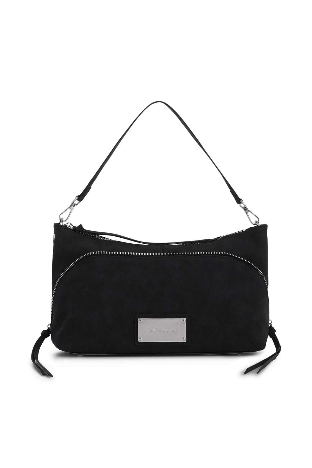 TENDRE DRAPE SHOULDER BAG : BLACK - GW29091