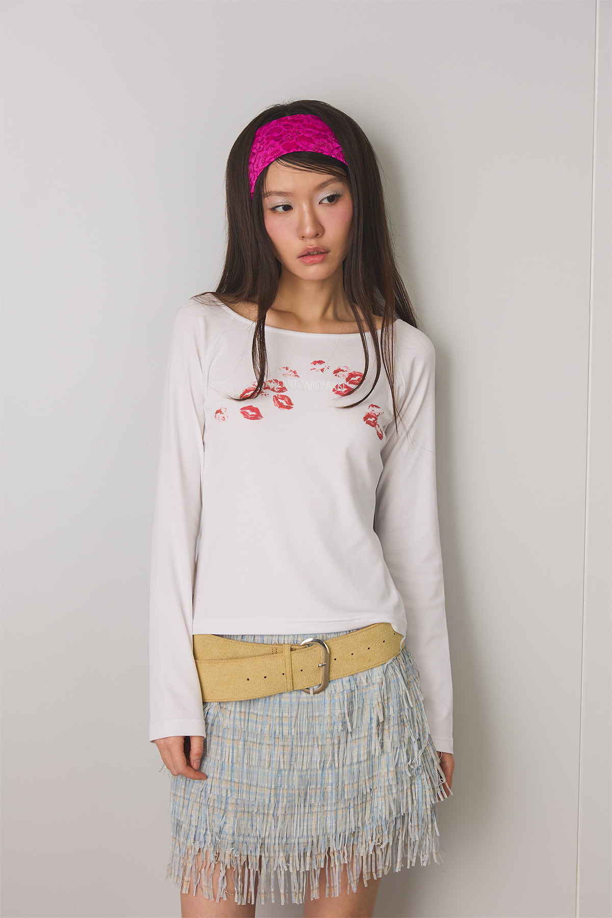 Louvre Long Sleeve Top - GW27893