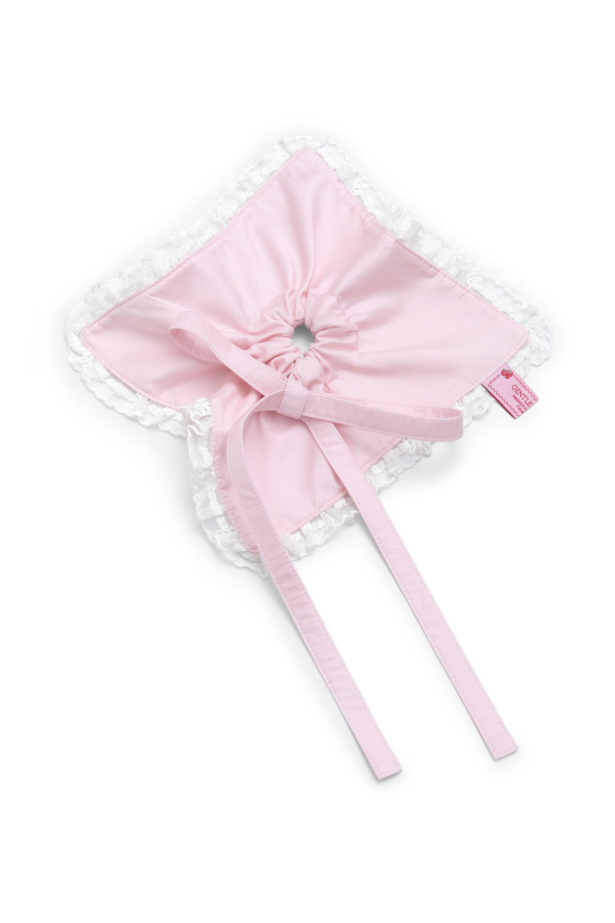 RIBBON BLOOM SCRUNCHIE: PINK - GW28624