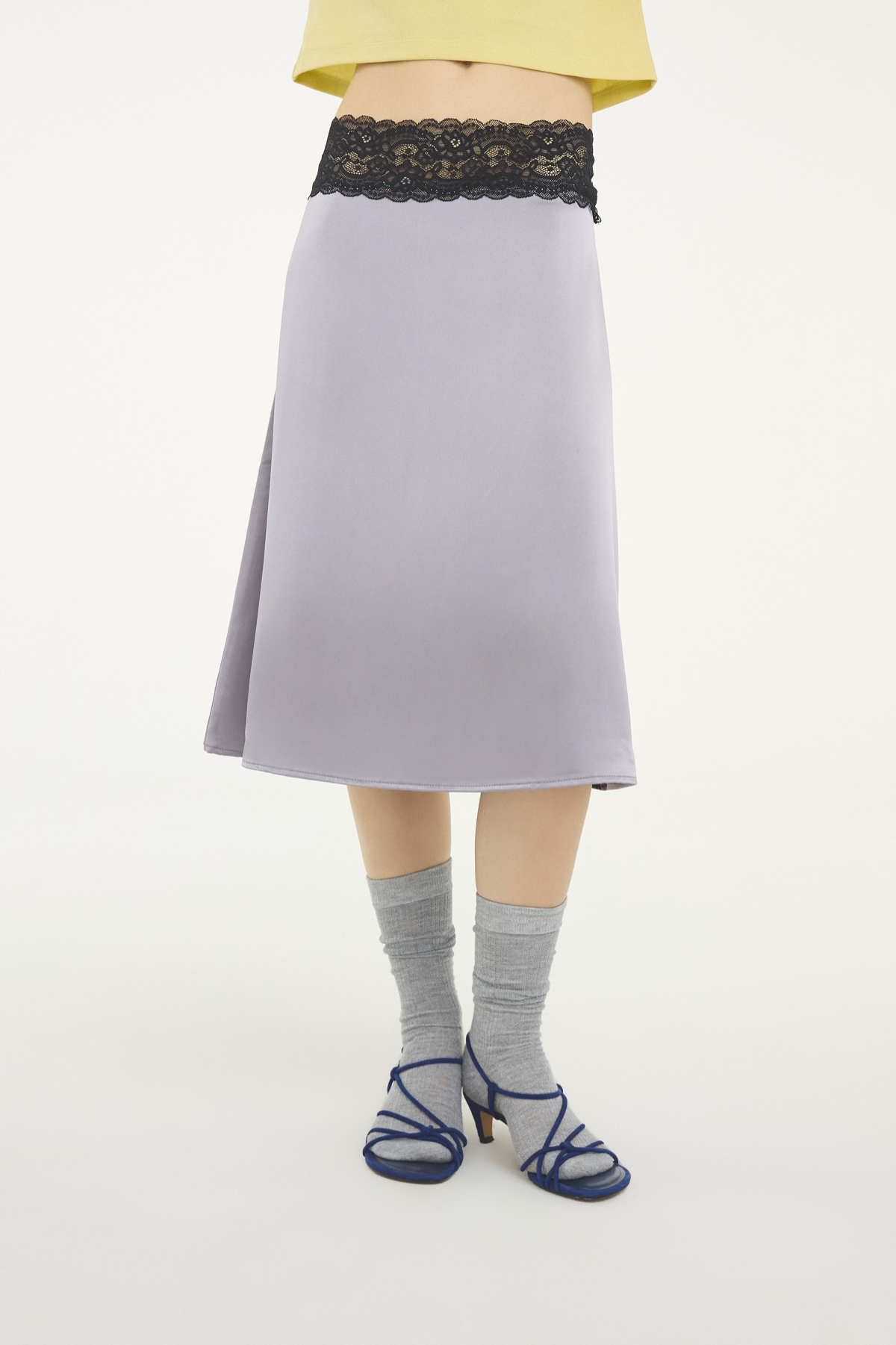 CITY STANDARD LACE SKIRT - GW28471