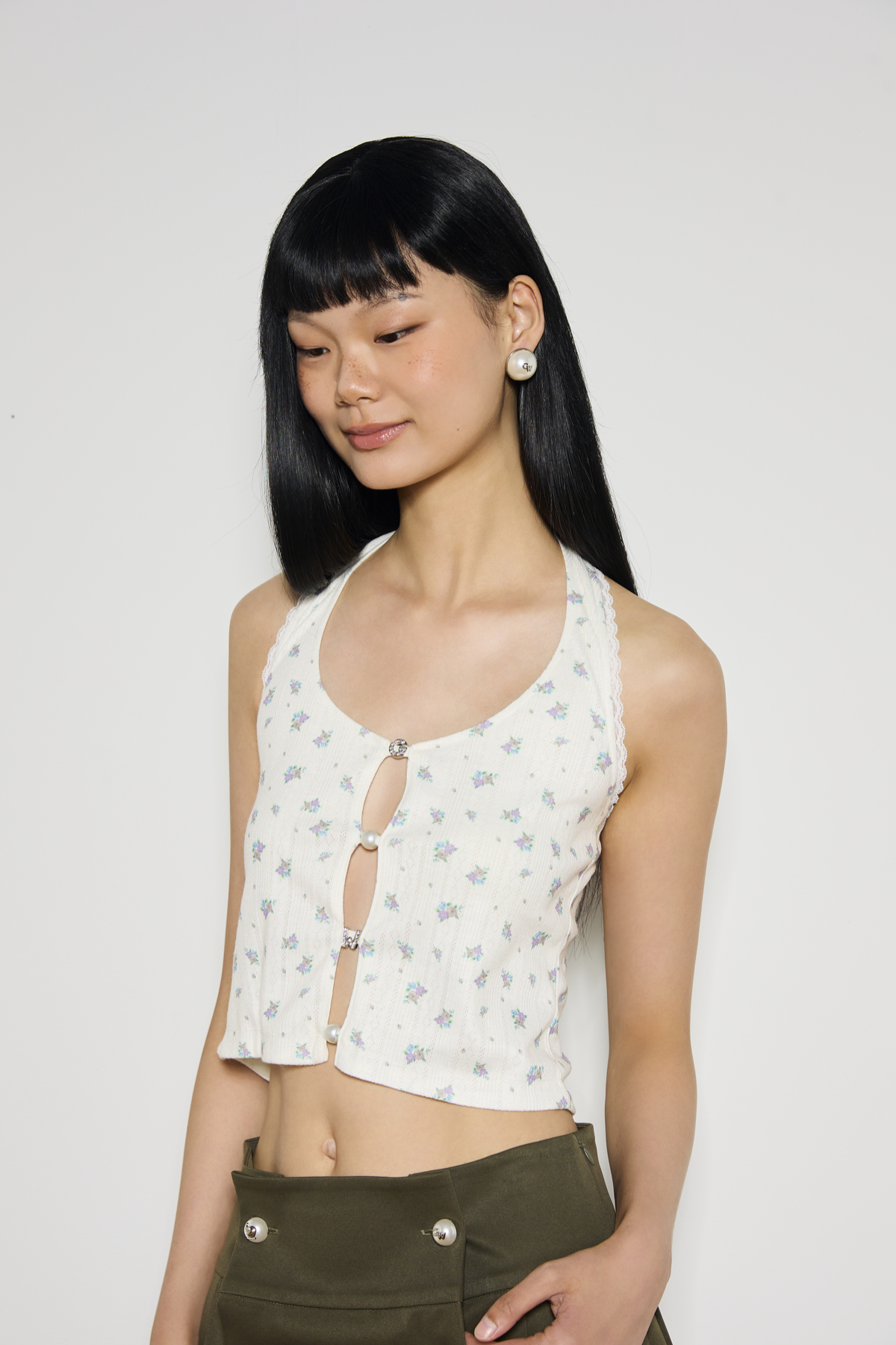 BOUDOIR HALTER TOP - GW27161