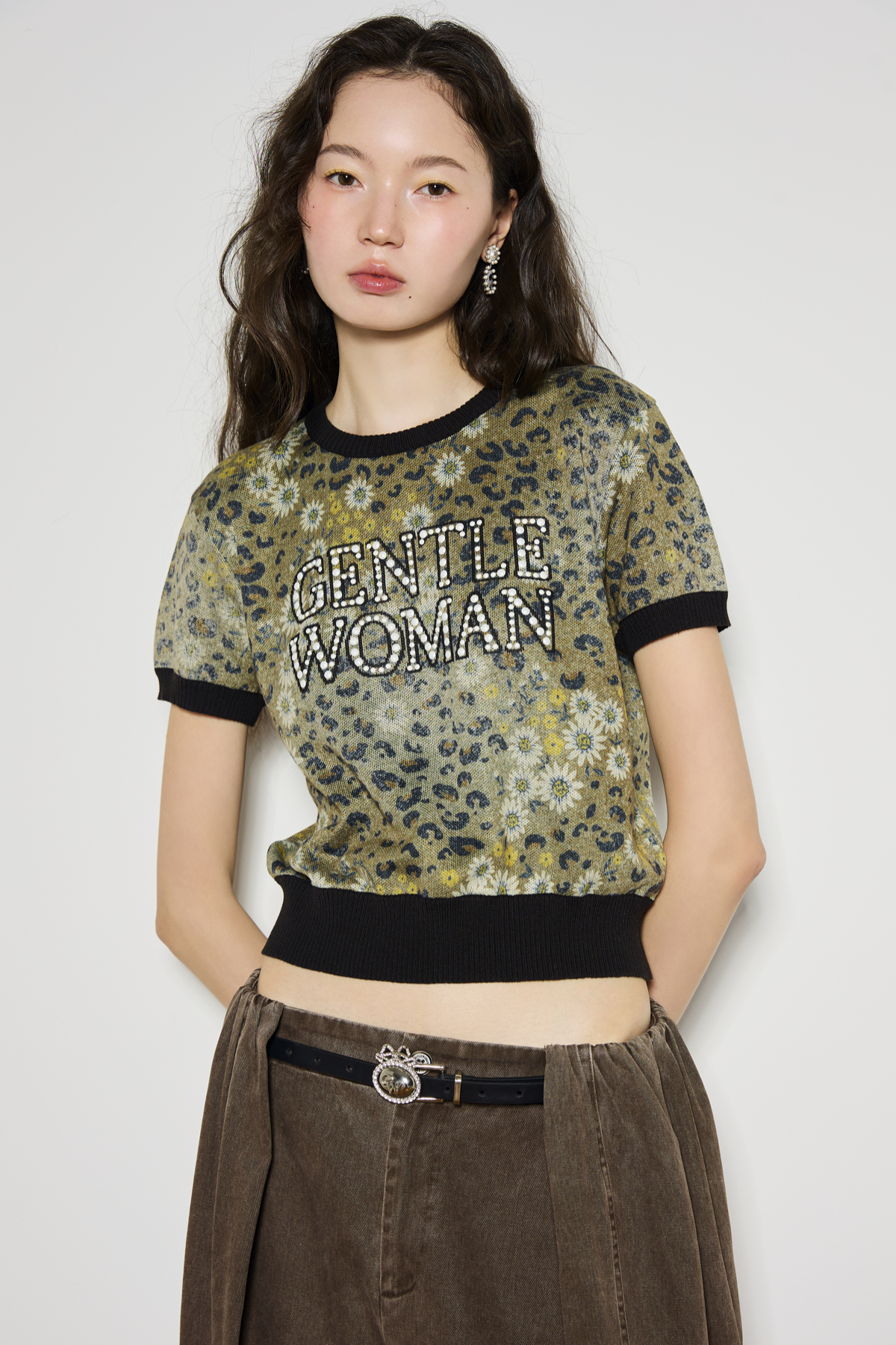 WILD DAISY KNIT TOP - GW27171