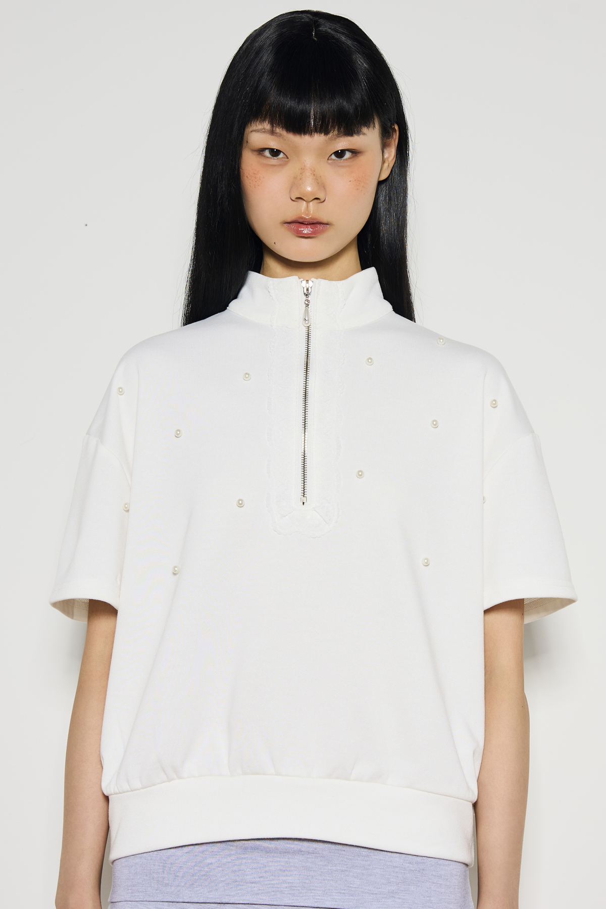 PEARL HALF-ZIP TOP - GW27163