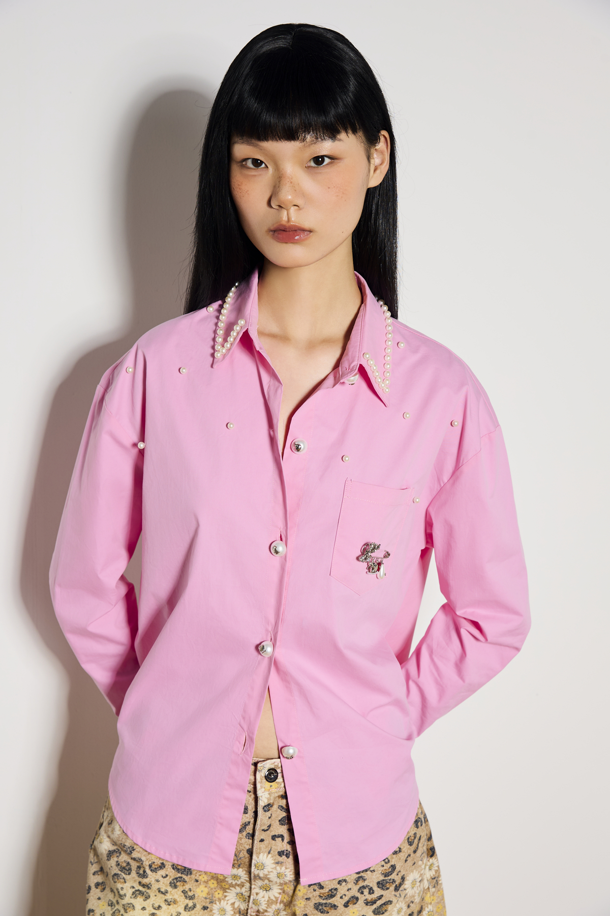 BLUSH PEARL SHIRT - GW27153